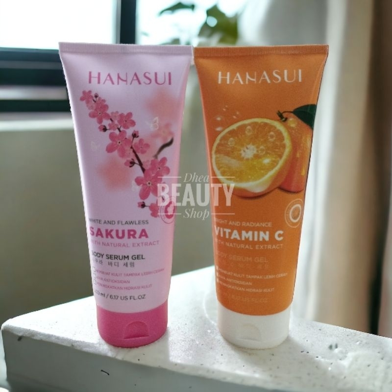 Jual Hanasui Body Serum Gel 200ml | Shopee Indonesia