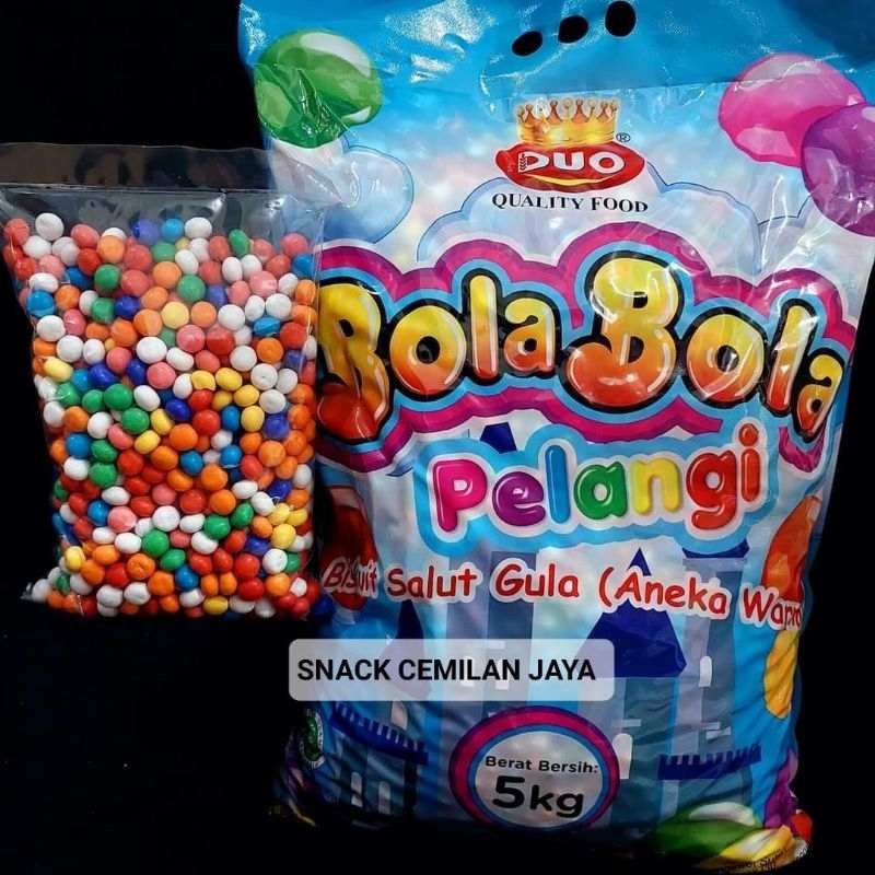 Jual BISKUIT CACA WARNA 500GR (1/2KG)/BISKUIT CACA PELANGI/BOLA WARNA ...