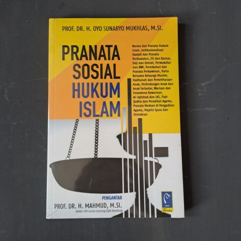 Jual Buku PRANATA SOSIAL HUKUM ISLAM | Shopee Indonesia