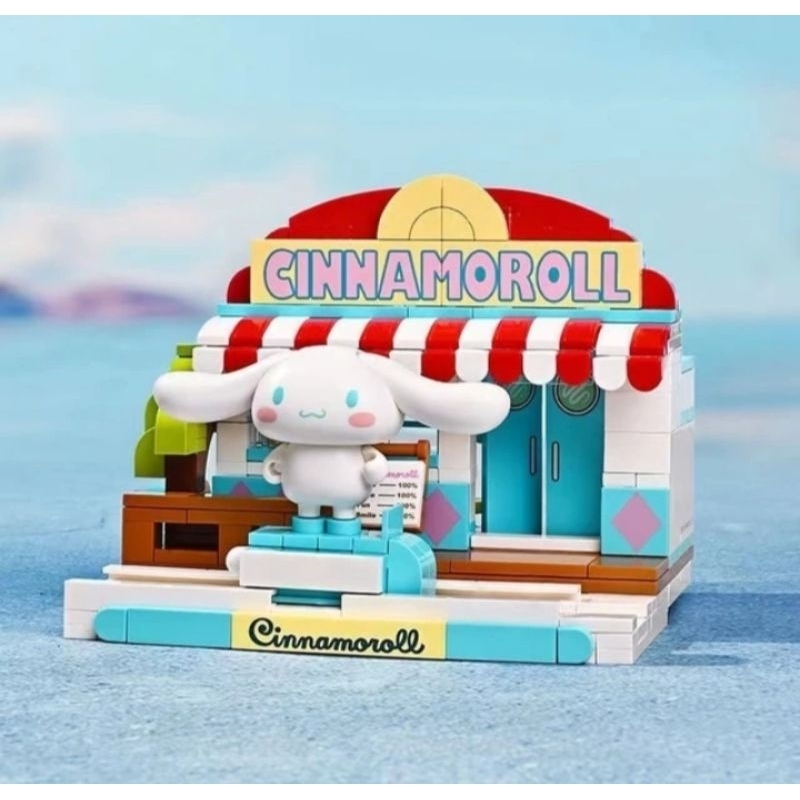 Jual KEEPPLEY SANRIO CINNAMOROLL STREET VIEW CITY BUILDING BLOCK ...