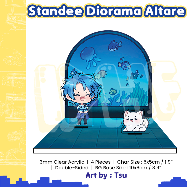 Jual Standee Diorama Altare - Standee Hololive - Tsu | Shopee Indonesia