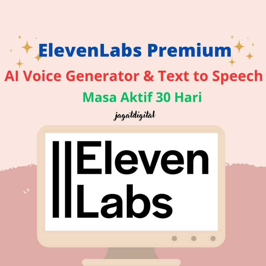 Jual ELEVENLABS PREMIUM 30 HARI PRIVATE BERGARANSI Shopee Indonesia