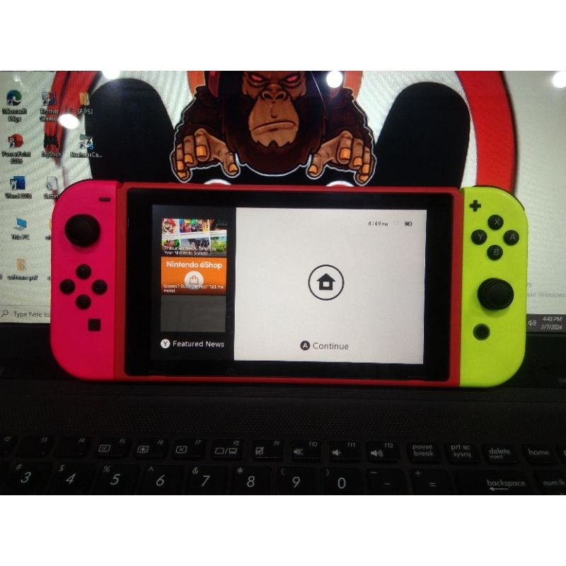 Jual Nintendo Switch V2 Tablet merah Second / Bekas | Shopee Indonesia