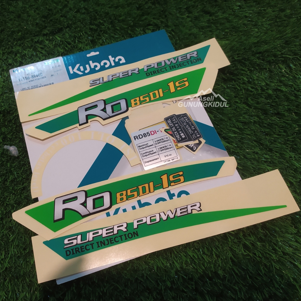Jual Sticker Label Diesel Kubota RD 85 | Shopee Indonesia