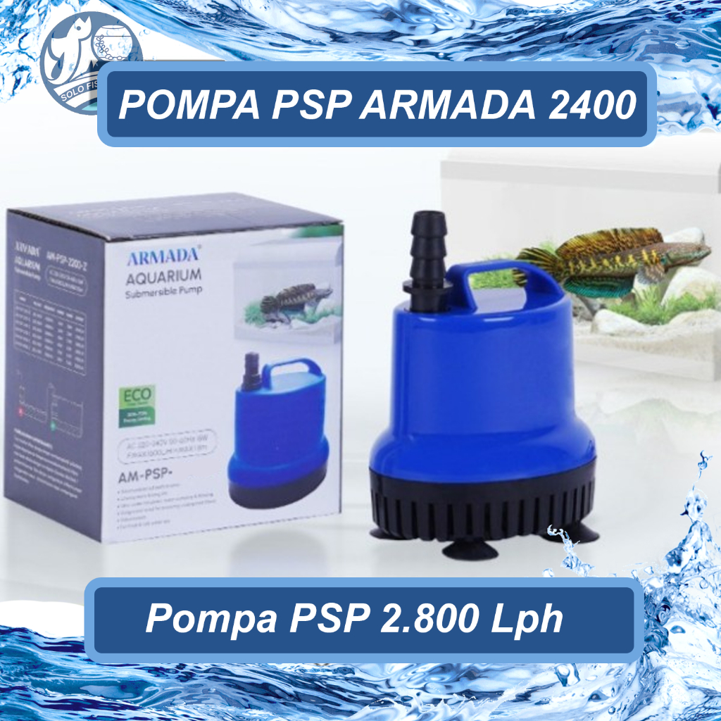 Jual Pompa Air Celup Aquarium ARMADA Am Psp 2400 Z Am-Psp-2400z