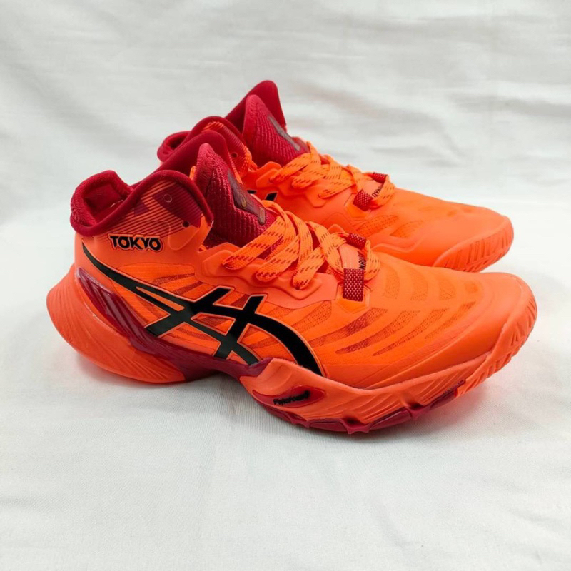 Jual sepatu volley ASICS METARISE TOKYO orange Shopee Indonesia