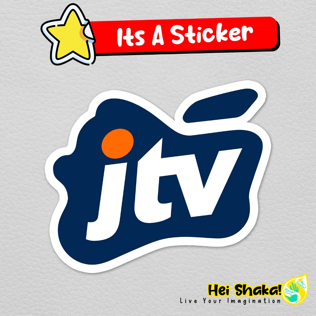 Jual Stiker JTV Rek Jawa Timur Sticker Stasiun TV Televisi Indonesia ...
