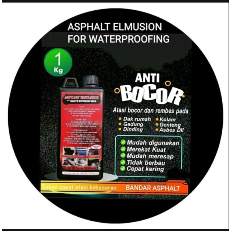 Jual Pelapis Anti Bocor Aspal Cair Aspal Waterproof Asphalt Emulsion For Waterproofing Cat 6924