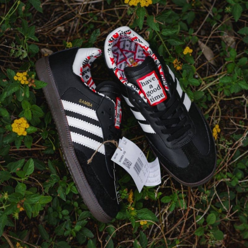 adidas x have a good time Samba Black BD7362 | Dead Stock