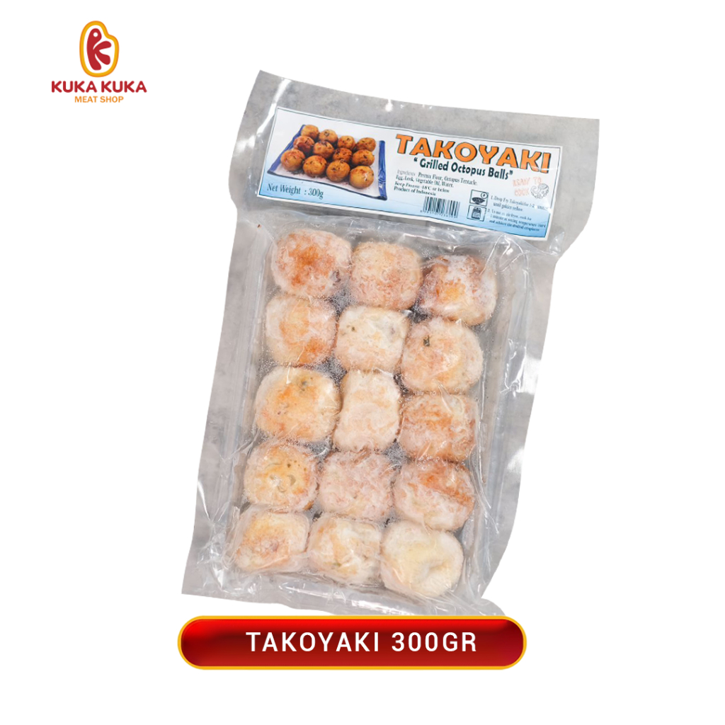 Jual Takoyaki Gurita Octopus Ball Frozen 300gram Ready To Cook Siap