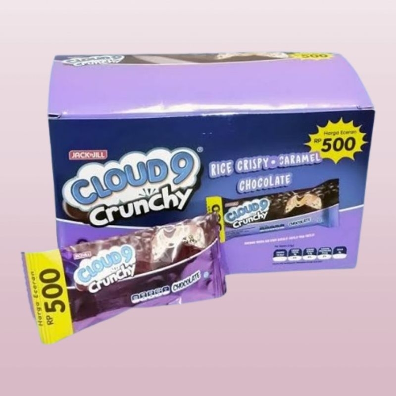 Jual CLOUD 9 CRUNCHY Box Isi 24 Pcs Shopee Indonesia