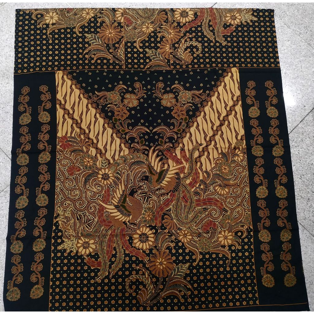 Jual KAIN BATIK SOLO TULIS KOMBINASI POLA PJG 2.40M LBR 1.10M MOTIF ...