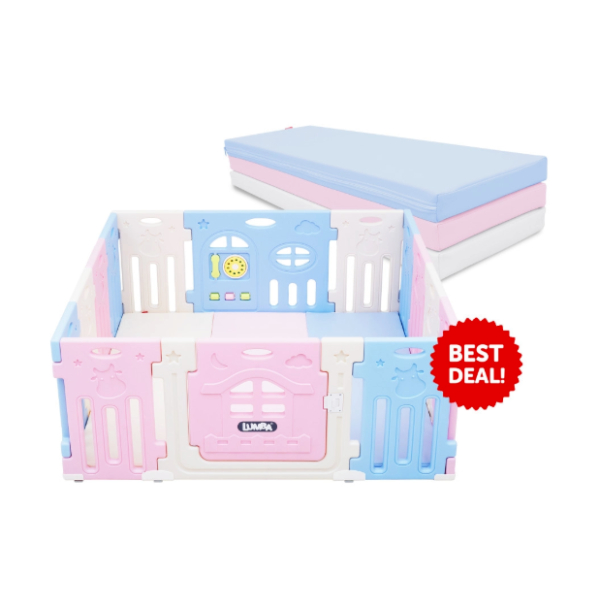 Jual INI SEWA BUKAN JUAL Lumba 12+2 Animal Fence + Folding Playmat
