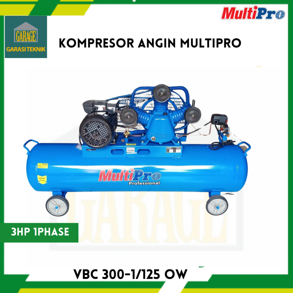 Jual Multipro Kompressor Hp Ph Vbc Belt Driven Compressor