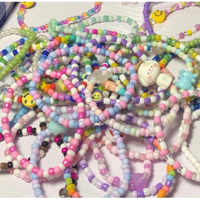Jual Gelang tangan manik manik random harga per 1pcs | Shopee Indonesia