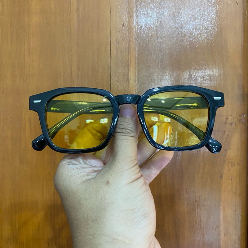 Jual COD eyewear kacamata fancy frame hitam bening | Shopee Indonesia