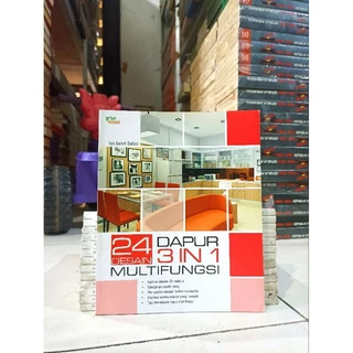 ( PROMO BUKU MURAH ORIGINAL ) BUKU DESAIN / 24 DAPUR 3 IN 1 MULTIFUNGSI / BEST SELLER / KITCHEN SET / DESAIN RUMAH / DESAIN DAPUR