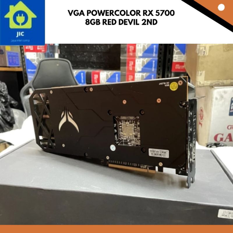Jual VGA POWERCOLOR RX 5700 8GB RED DEVIL 2ND | Shopee Indonesia