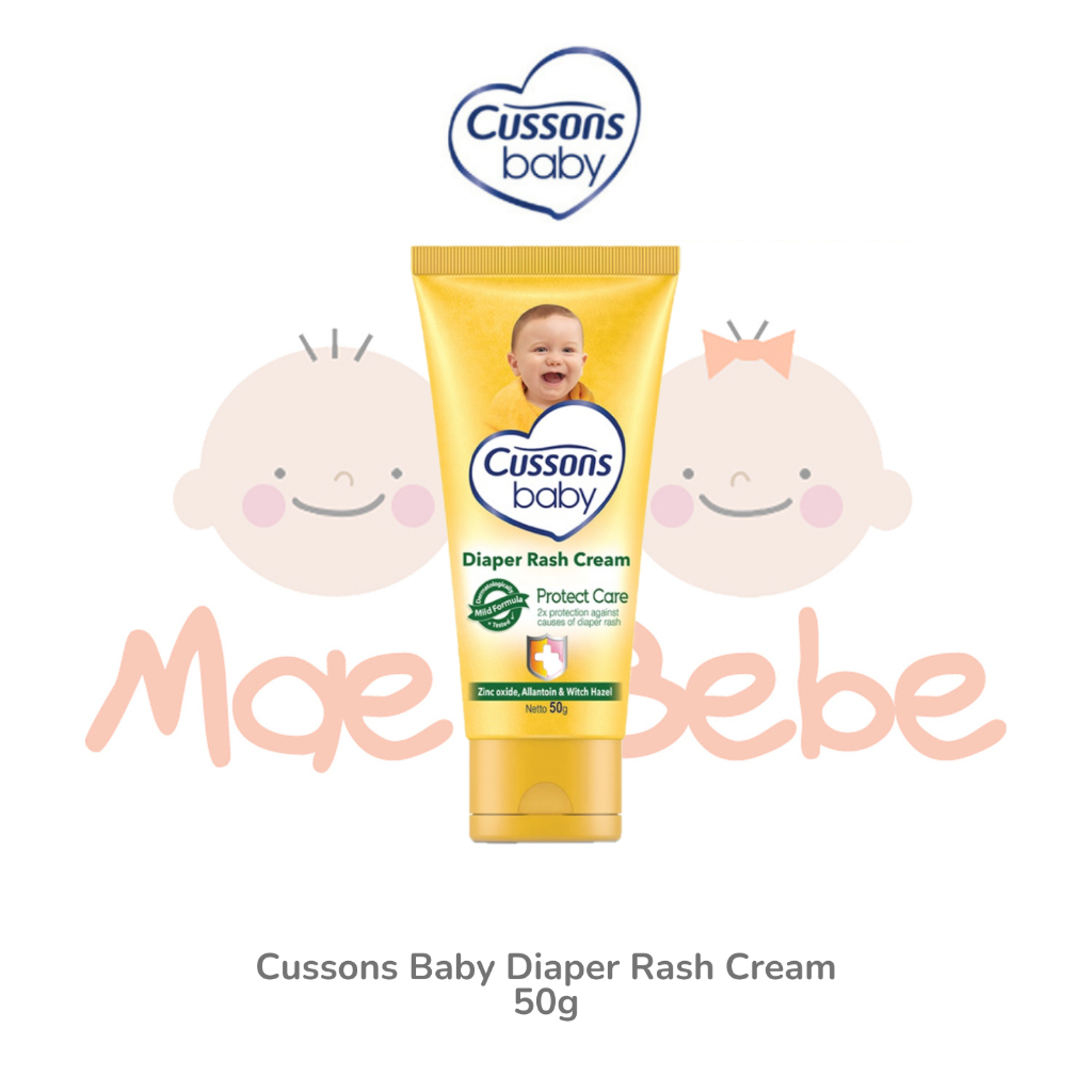 Jual Cussons Baby Diaper Rash Cream Krim Bayi Anti Ruam Popok 50g