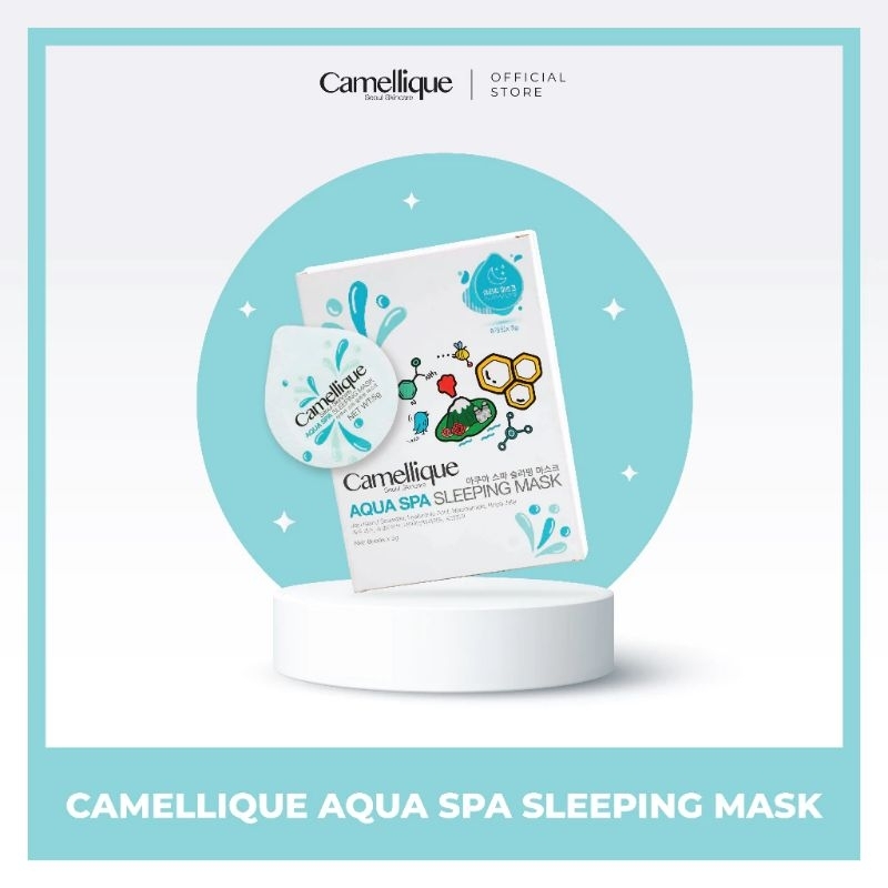 Jual Camellique Aqua Spa Sleeping Mask Shopee Indonesia