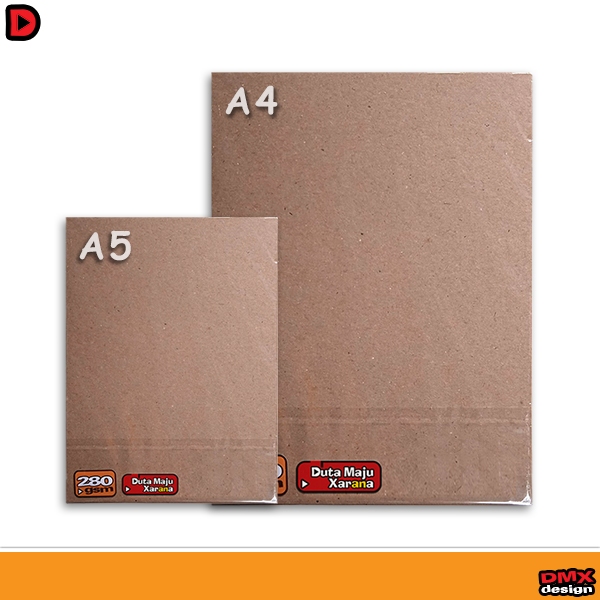 Jual Kertas Kraft Samson Paper A5 Tebal Karton 280 dan 200 gsm | Shopee ...