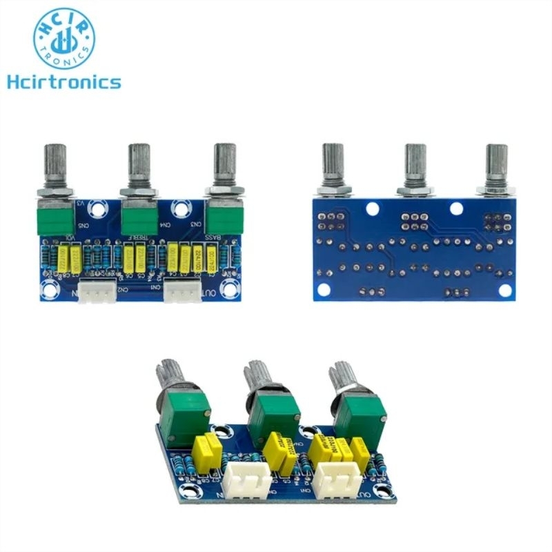 Jual Tone control pasif stereo modul XH M802 PRE AMPLIFIER TONE CONTROL