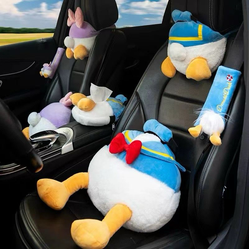 Jual Bantal Kepala Headrest Jok Mobil Motif DISNEY BUTT Mickey Minnie ...