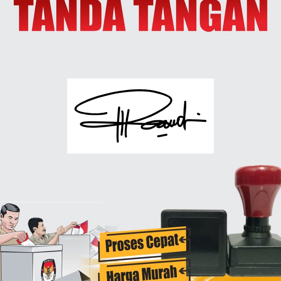 Jual Promo Murah Stempel Kpps Stempel Tps Stempel Tanda Tangan Tinta Otomatis Shopee Indonesia