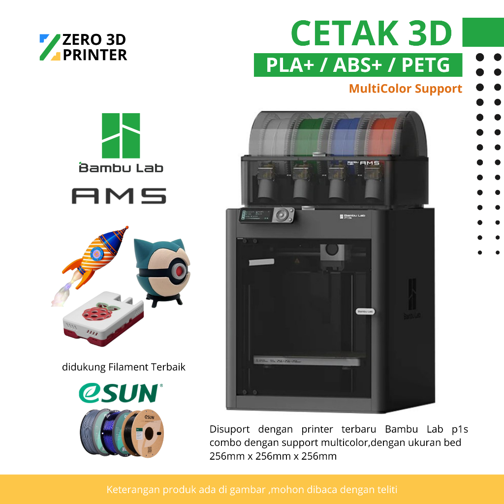 Jual Jasa Cetak 3D Printing / Objek 3D / Custom 3D Printing | Shopee ...