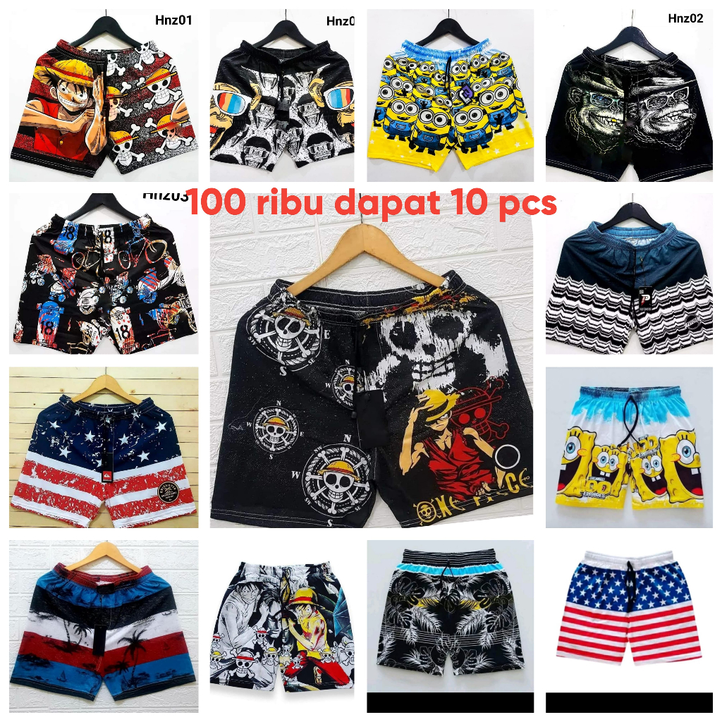 Jual boxer paket grosir min, 100pc | Shopee Indonesia