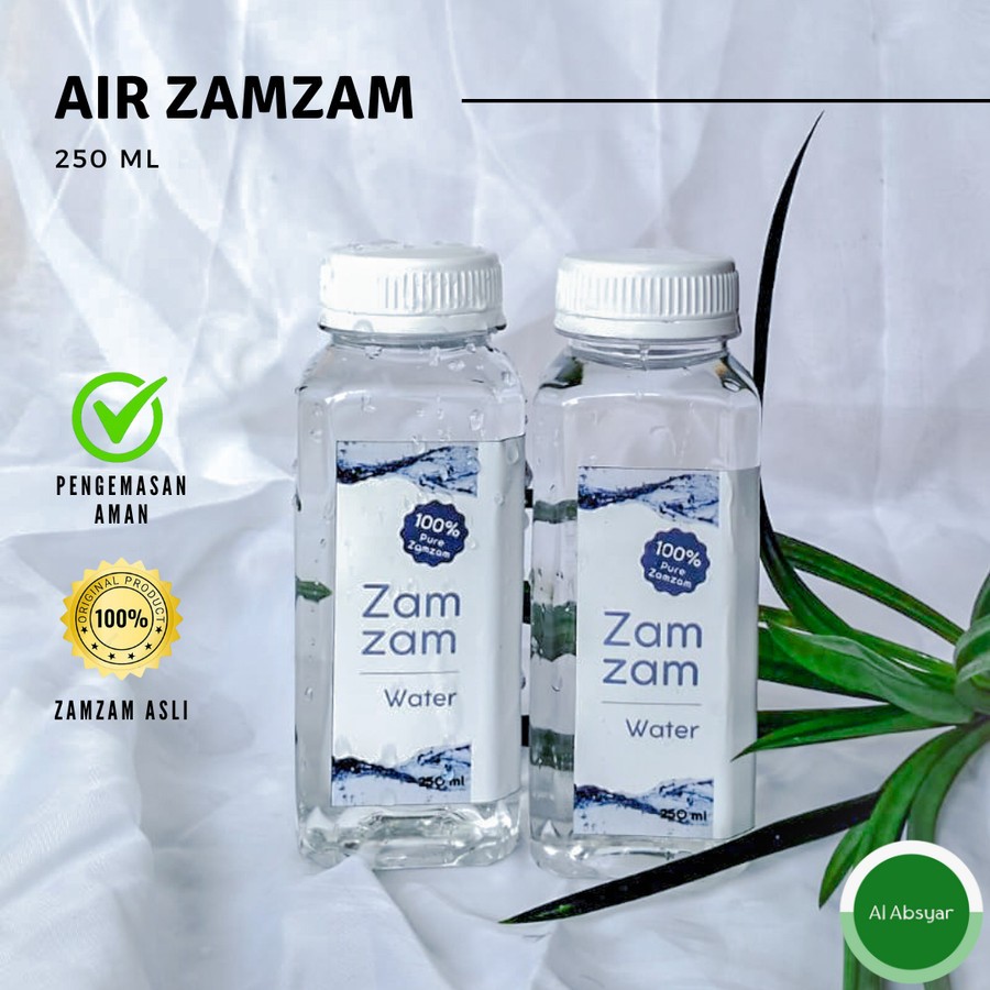Jual Botol Kosong Air Zamzam 100 ml dan 250 ml Air Zamzam Asli Termasuk ...