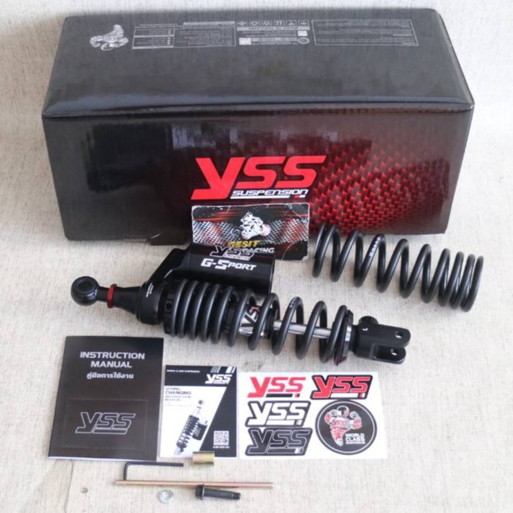 Jual Shock Yss G Sport Vario Vario Smooth Black Series Mm