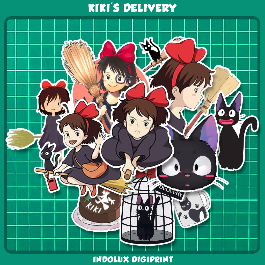 Jual Sticker Kiki Delivery Service Studio Ghibli Sticker Deco Buku 