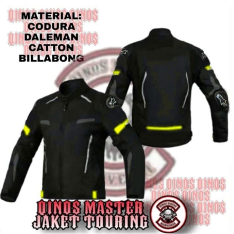 Jual Jaket Motor Polos Jaket Touring Bikers Protector Shopee
