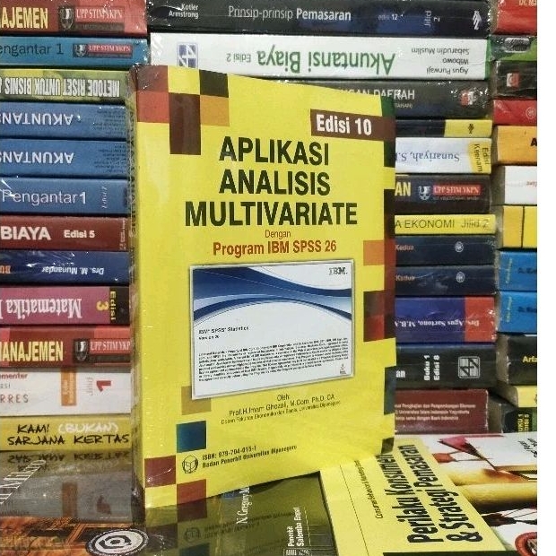 Jual Aplikasi Analisis Multivariate Dengan Program SPSS 26 Edisi 10 ...