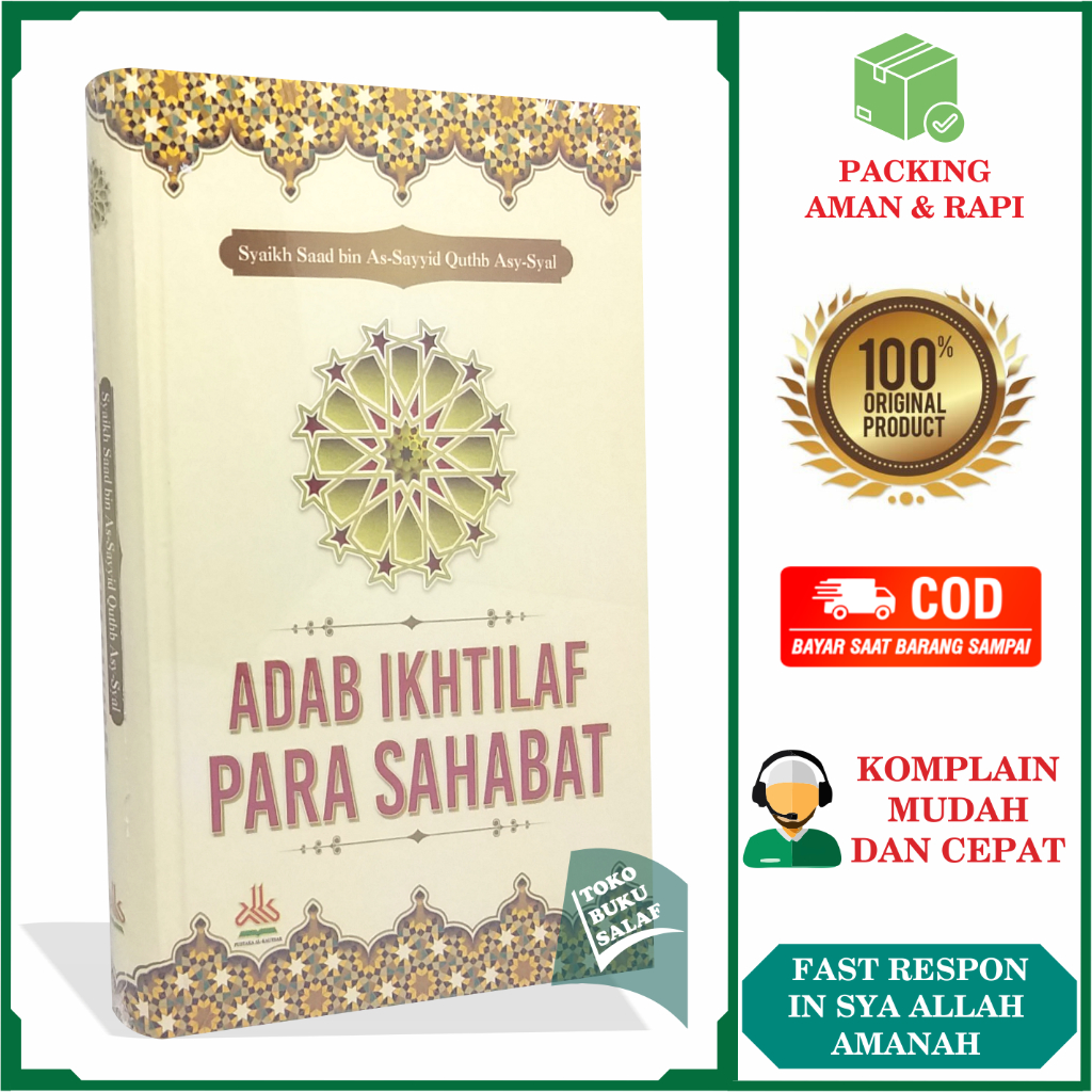 Jual Adab Ikhtilaf Para Sahabat Etika Perbedaan Dalam Islam Sesuai Dari ...