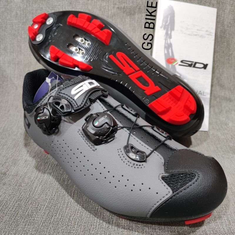 Amazon.com | Sidi Ergo 4 Road Shoe (44, Carbon/Yellow/Black