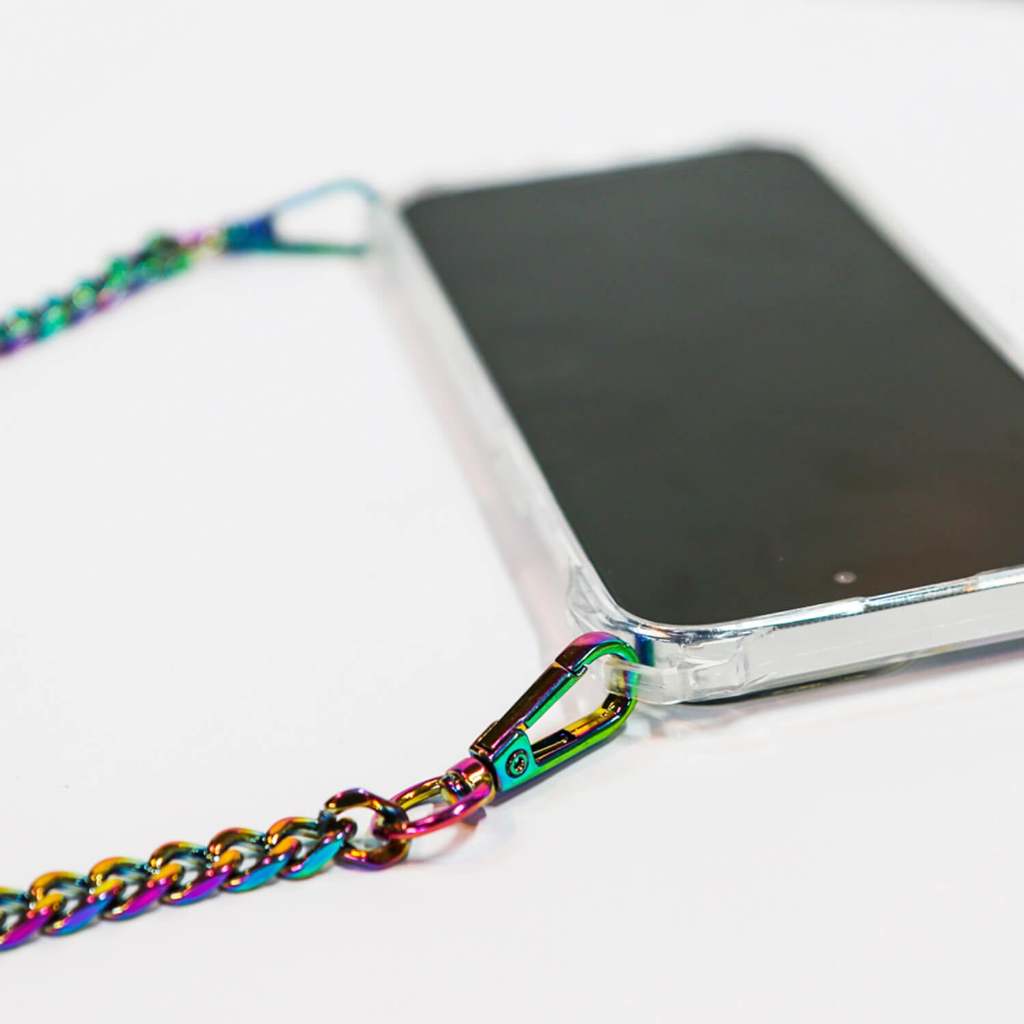 Jual Casing iPhone 15 Pro Bryten Glacier Crossbody Lanyard Chain Case ...
