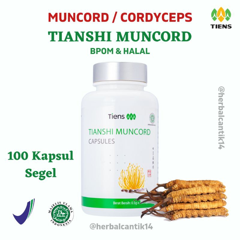 Jual Tiens Muncord Cordyceps Capsules Shopee Indonesia