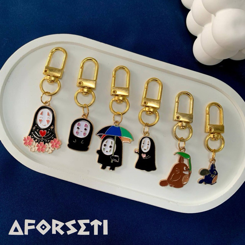 Jual KEYCHAIN ENAMEL “GHIBLI SERIES” GANTUNGAN KUNCI / GANTUNGAN TAS ...