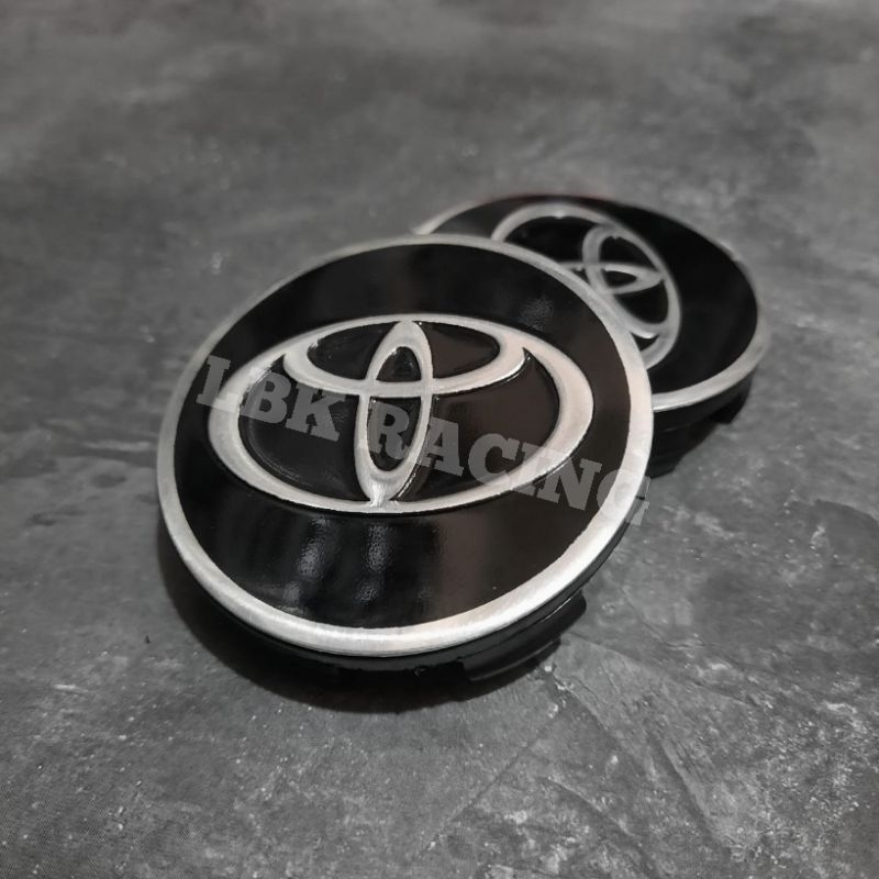 Jual Dop Roda tutup Velg Toyota Avanza 2005-2015 Hitam Chrome Diameter ...