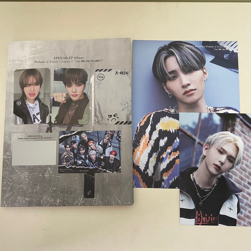 Jual EPEX ALBUM UNSEALED CAN WE SURRENDER PHOTOCARD MU AMIN BAEKSEUNG ...