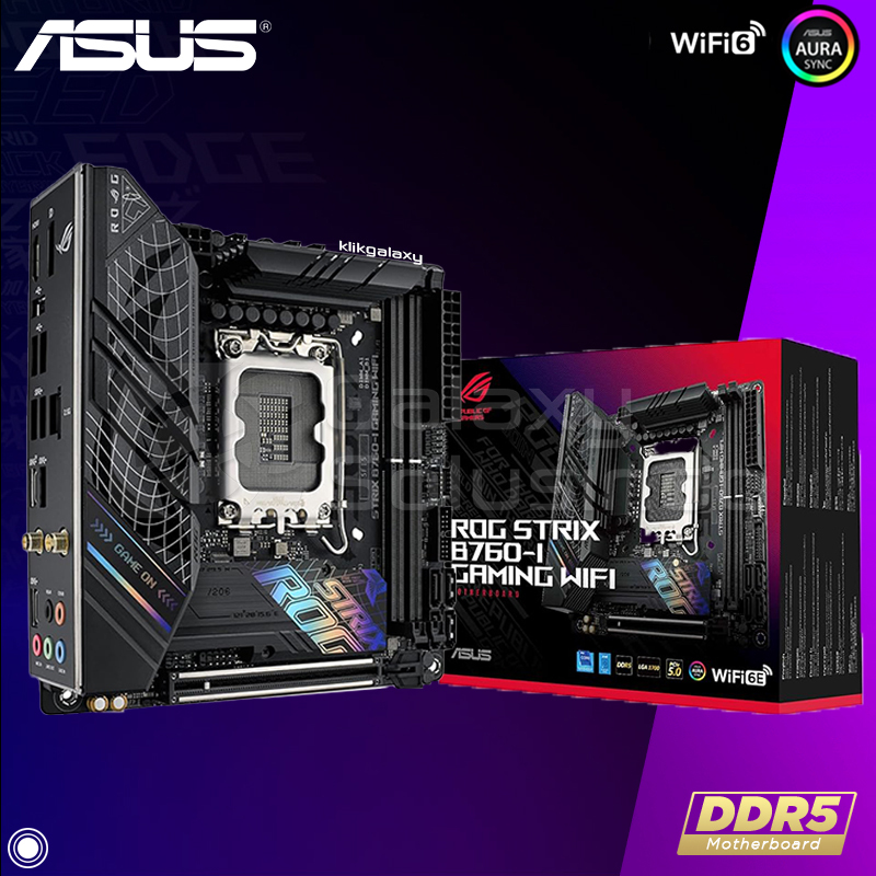 Jual ASUS ROG STRIX B760-I GAMING WIFI - Raptor Lake Motherboard ...