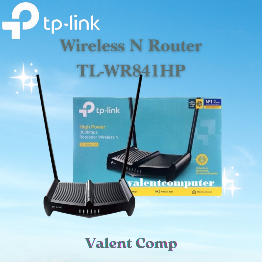 Jual Tp Link TL-WR 841 HP Wireless N Router 300Mbps | Shopee Indonesia
