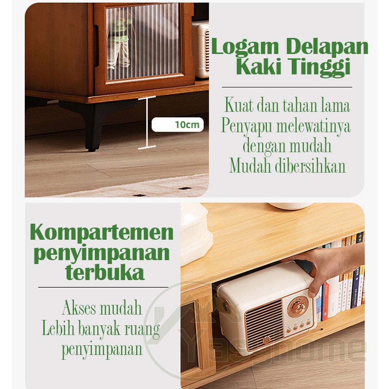 Jual 32-75 Inch Bracket Standing TV Roda Breket TV Berdiri Trolley with ...