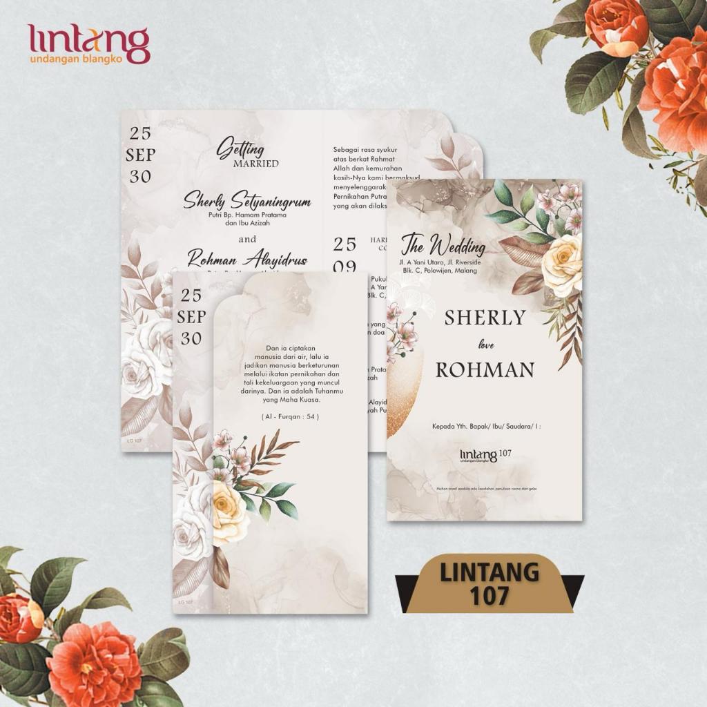 Jual Blanko Undangan atau Kertas Undangan pernikahan bisa untuk Khitan ...