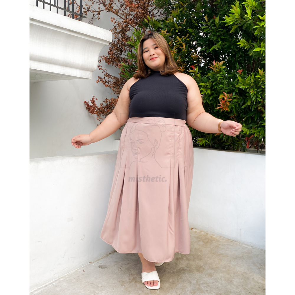 Jual Mina Skirt/ Rok Big Size/ Rok Jumbo/ Rok Plus Size/ Skirt Jumbo ...
