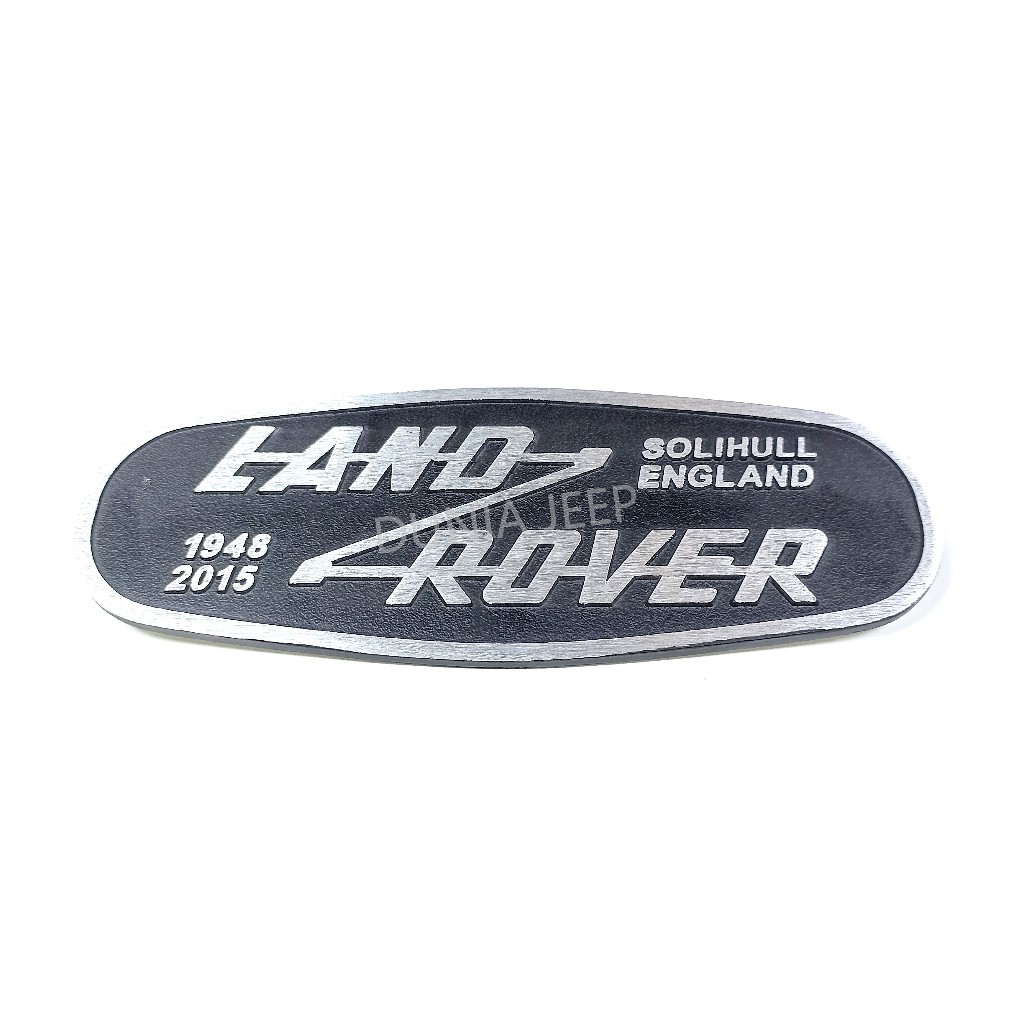 Jual Emblem Metal Land Rover Hitam | Shopee Indonesia