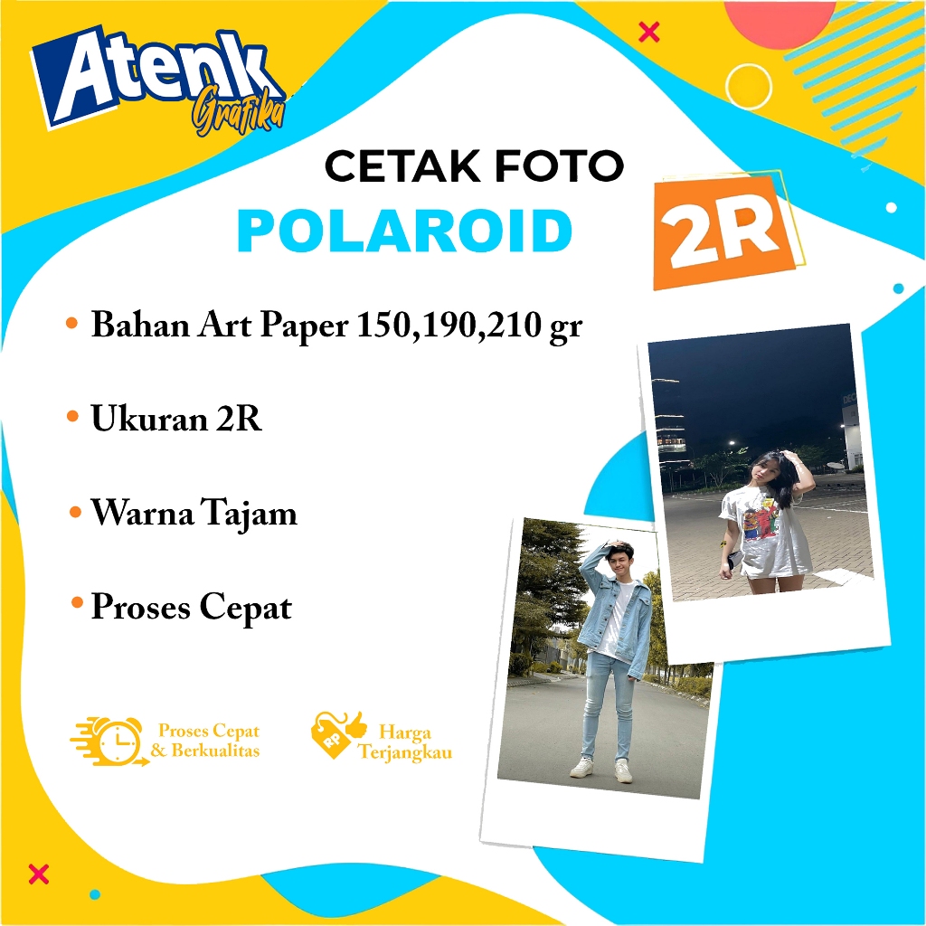 Jual Cetak Foto Ukuran Polaroid / Cetak Foto 2R / Cetak Polaroid ...