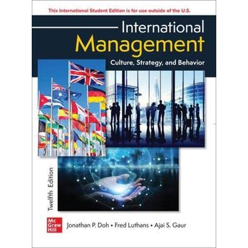 Jual International Management: Culture Strategy and Behavior 12th ...